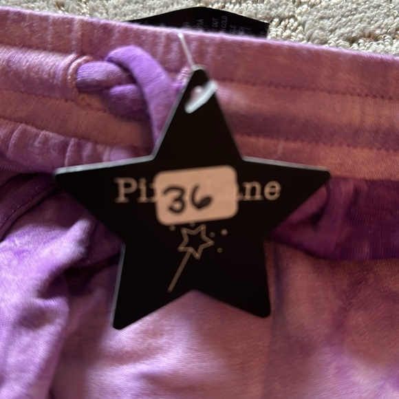 Purple Tie Dye with Stars Sweatpants PixieLane Size 4 NWT - Picture 4 of 4